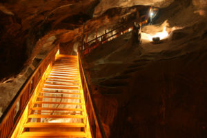 Wieliczka Salt Mine stairs